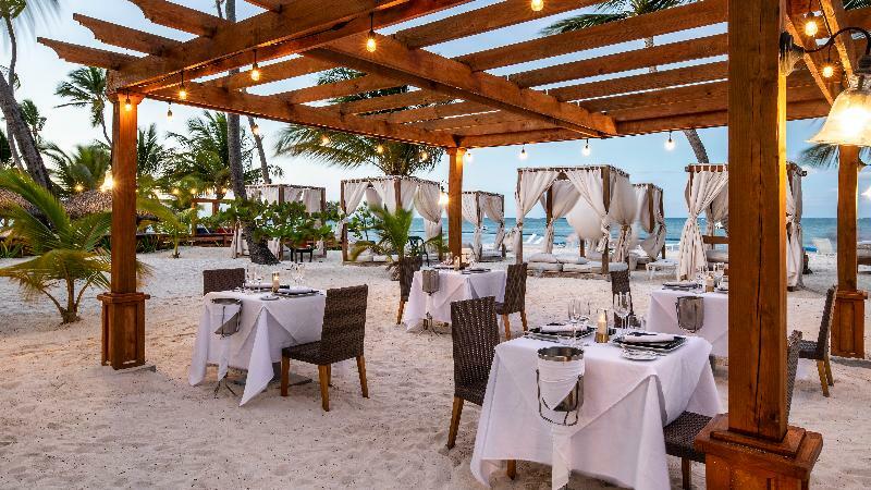 Be Live Collection Punta Cana Adults Only Exterior photo Beachfront dining at Sandals Halcyon Beach